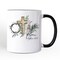 He Is Risen Lamb Cross Christian Easter Mug, Bible Verse Matthew 28:6 Gift